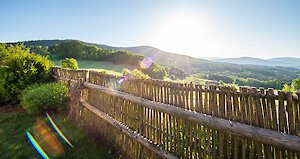 Traumhafter Ausblick im Luxus-Chalet
